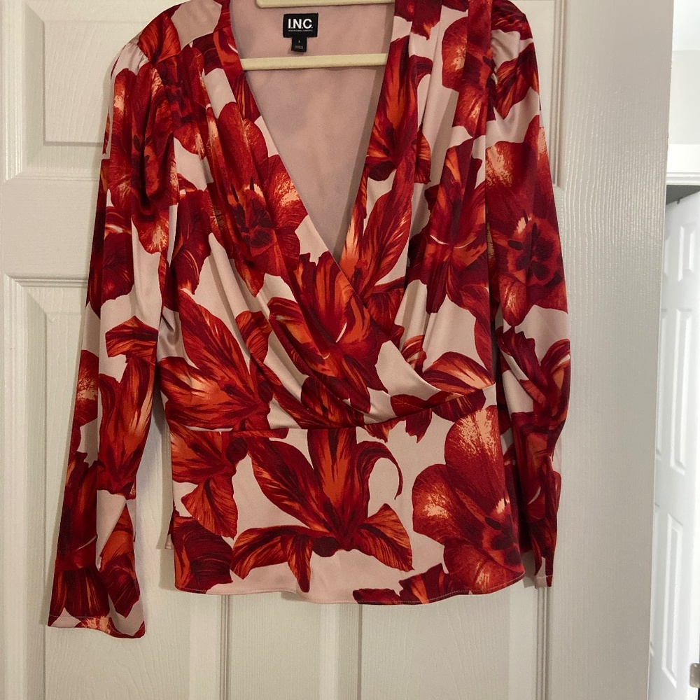 Peplum INC top-never worn!